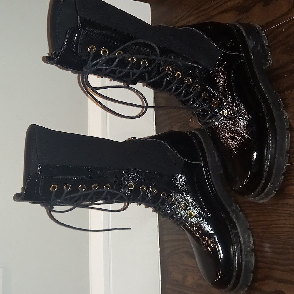 Black Combat & Moto Boots